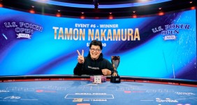 Tamon Nakamura 2022 US Poker Open Event 06 winner 01